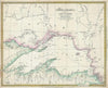 Historic Map : Lake Superior, S.D.U.K., 1832, Vintage Wall Art