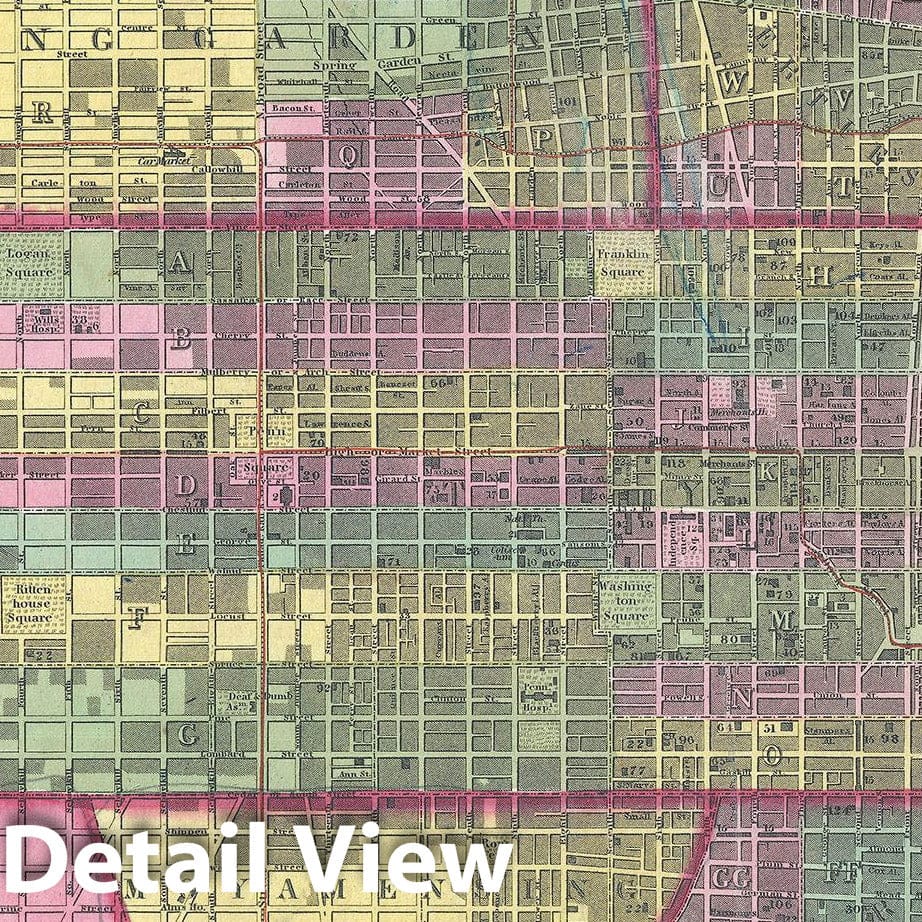 Historic Map : Philadelphia, Pennsylvania 