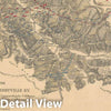 Historic Map : The Battlefield of Perryville, Kentucky, Ruger and Anton, 1877, Vintage Wall Art