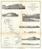 Historic Map : Nautical Chart Coast of Labrador, Newfoundland and Labrador, Canada, U.S. Coast Survey, 1860, Vintage Wall Art