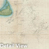 Historic Map : Nautical Chart Nantucket, Massachusetts, U.S. Coast Survey, 1852, Vintage Wall Art