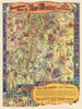 Historic Map : Pictorial Map of New Mexico, Wilfred Stedman, 1941, Vintage Wall Art