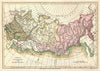 Historic Map : Russia in Asia, Wilkinson, 1794, Vintage Wall Art