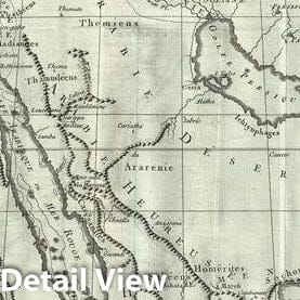 Historic Map : Arabia in Antiquity 