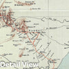 Historic Map : Southern Usambara, Tanzania, East Africa, Johnston, 1879, Vintage Wall Art