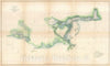 Historic Map : The Delta of The Mississippi River, U.S. Coast Survey, 1873, Vintage Wall Art