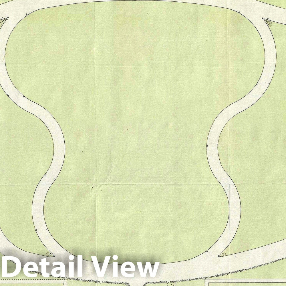Historic Map : Plan of The White House, F.D. Owen, 1903, Vintage Wall Art