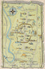 Historic Map : Pictorial Map of Historic Deerfield, Massachusetts, 1940, Vintage Wall Art