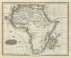 Historic Map : Africa, Malte-Brun, 1828, Vintage Wall Art