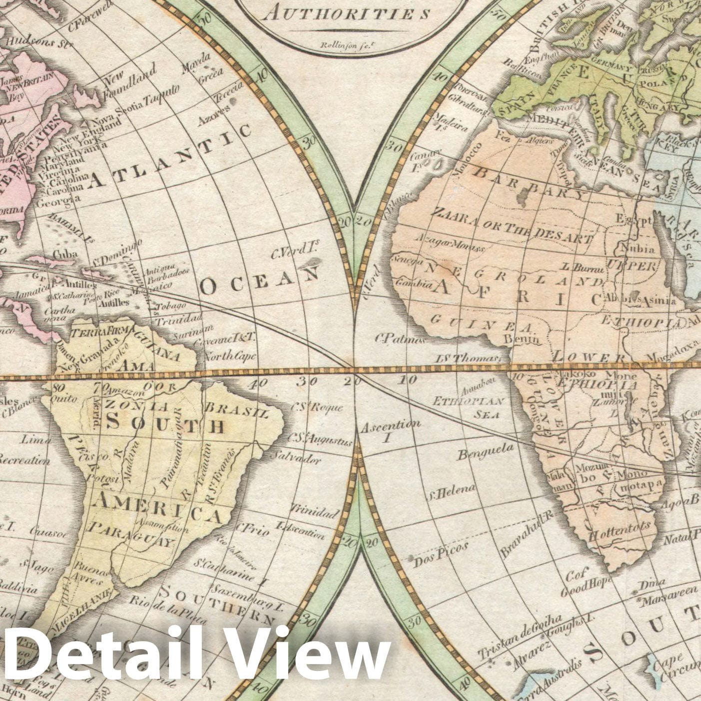 Historic Map : The World 