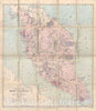 Historic Map : The Malay Peninsula "with manuscript Tin Region", Stanford, 1913, Vintage Wall Art