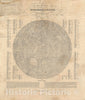 Historic Map : The Moon, Mädler, 1837, Vintage Wall Art