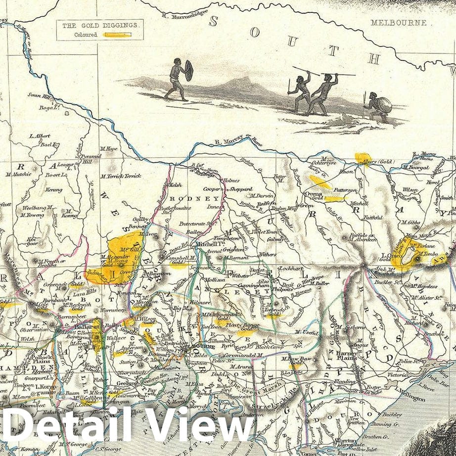 Historic Map : Victoria 
