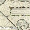 Historic Map : Nautical Chart River Bordeaux "Bordeaux Wine Region", Blaeuthe, 1643, Vintage Wall Art
