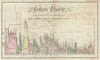 Historic Map : Comparative Chart World's Mountains, Franz Pluth, 1823, Vintage Wall Art