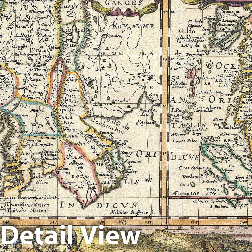 Historic Map : Southeast Asia 
