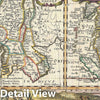 Historic Map : Southeast Asia "Malaya, Thailand, Singapore", Wagner, 1687, Vintage Wall Art
