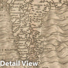 Historic Map : The Indian Peninsula, Gastaldi, 1548, Vintage Wall Art