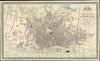 Historic Map : Liverpool, England, Gage Large Format, 1836, Vintage Wall Art