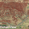 Historic Map : View Cairo, Egypt, Braun and Hogenberg, 1572, Vintage Wall Art