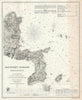 Historic Map : Nautical Chart Rockport Harbor, Massachusetts, U.S. Coast Survey, 1859, Vintage Wall Art