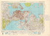 Historic Map : New Zealand Lands and Survey Department Map of Auckland, New Zealand, 1949, Vintage Wall Art