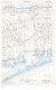 Historic Map : Long Island, New York: Fire Island, Brookhaven, Moriches, U.S.G.S., 1904, Vintage Wall Art