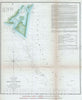Historic Map : Frying Pan Shoals and Cape Fear River, North Carolina, U. S. Coast Survey, 1851, Vintage Wall Art