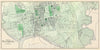 Historic Map : Part of Flushing, Queens, New York City, Beers, 1873 v2, Vintage Wall Art