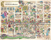 Historic Map : Bob Chan Pictorial Map of San Francisco's Chinatown, 1967, Vintage Wall Art