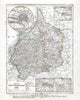 Historic Map : The Province of East Prussia, Meyer, 1849, Vintage Wall Art