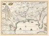Historic Map : The Mississippi River Valley, De Fer, 1718, Vintage Wall Art