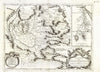 Historic Map : Coronelli Map of Ethiopia, Abyssinia, and The Source of The Blue Nile, 1690, Vintage Wall Art