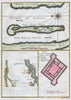 Historic Map : Bellin Map of The Senegal, 1750, Vintage Wall Art