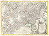 Historic Map : Bonne Map of Chinese Tartary, Mongolia, Manchuria and Korea (Corea), 1770, Vintage Wall Art
