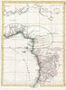 Historic Map : Bonne Map of West Africa (Guinea, The Bight of Benin, Congo) , 1770, Vintage Wall Art