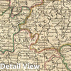 Historic Map : RizziZannoni Map of Germany and Poland, 1771, Vintage Wall Art