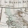 Historic Map : Vaugondy, Diderot Map of Asia, Alaska, and The Northeast Passage , 1772, Vintage Wall Art