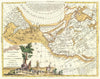 Historic Map : Zatta Map of California and The Western Parts of North America, 1776, Vintage Wall Art