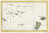 Historic Map : Cook Map of The Friendly Islands or Tonga, 1777, Vintage Wall Art