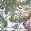 Historic Map : Raynal and Bonne Map of British Isles, 1780, Vintage Wall Art