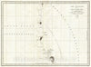 Historic Map : La Perouse Map of San Francisco, Monterey Bay, California anArtegon, 1786, Vintage Wall Art