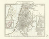 Historic Map : Anville Map of Israel, Palestine or The Holy Land in Ancient Times, 1794, Vintage Wall Art