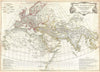 Historic Map : Anville Map of The Ancient World, 1794, Vintage Wall Art