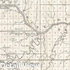 Historic Map : Land Survey Map of Missouri, Version 2, 1850, Vintage Wall Art