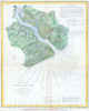 Historic Map : U.S.C.S. Map of The North Edisto River, South Carolina, 1853, Vintage Wall Art
