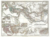 Historic Map : Spruner Map of The Empire of Alexander The Great, 1854, Vintage Wall Art