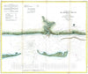 Historic Map : U.S. Coast Survey Map of St. George Sound, Florida Panhandle , 1859, Vintage Wall Art