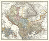 Historic Map : Spruner Map of The Balkans , 1865, Vintage Wall Art
