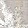 Historic Map : U.S. Coast Survey Map of The Chesapeake Bay and Delaware Bay, 1866, Vintage Wall Art
